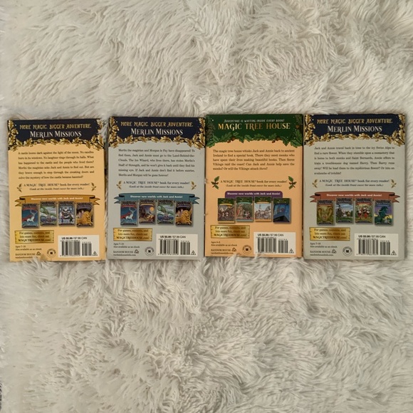 x4 book magic tree house bundle! - Picture 2 of 2